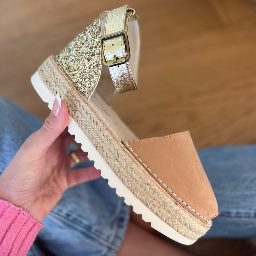 Caramel Candy Espadrille no