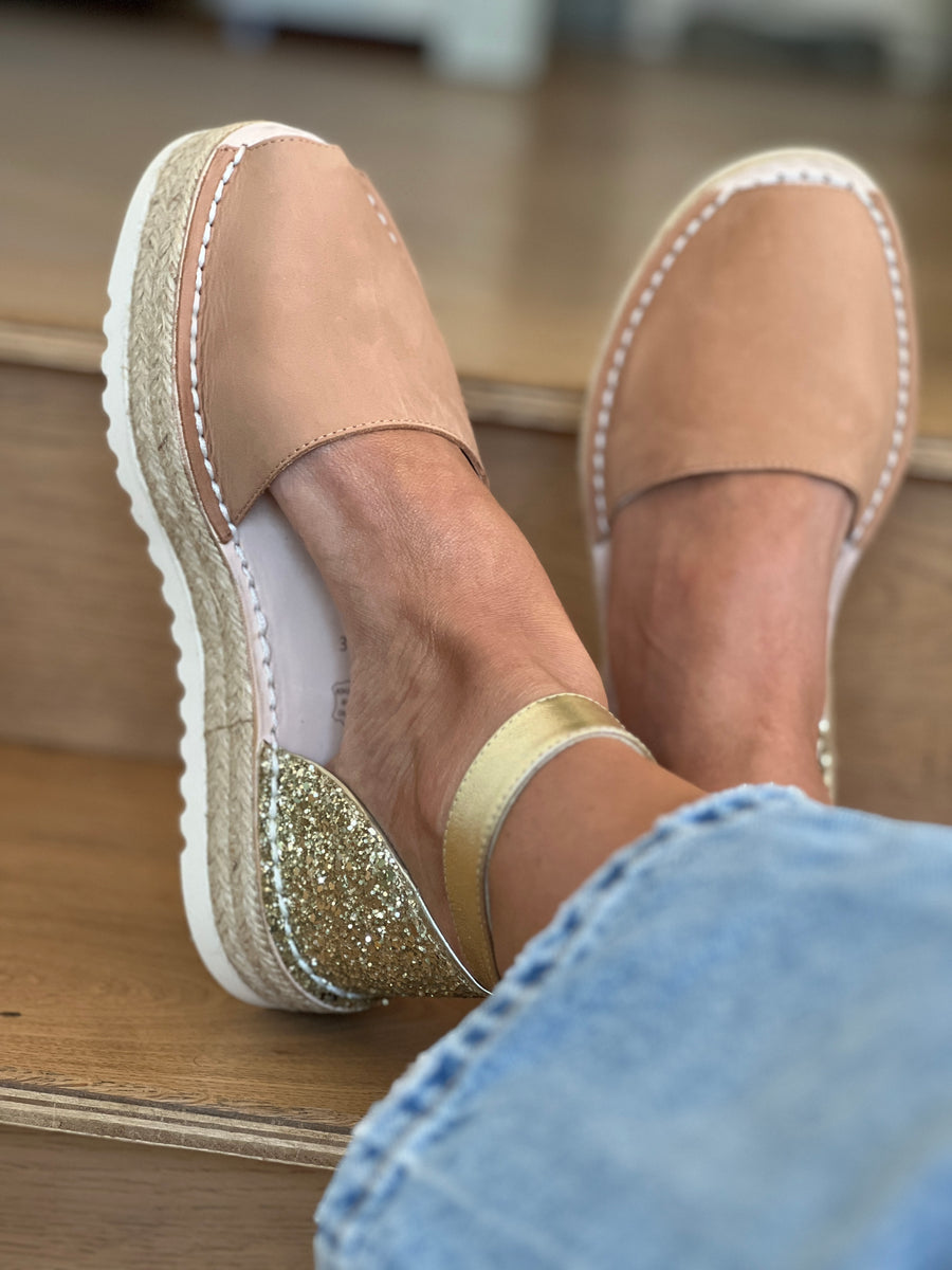 Caramel Candy Espadrille no