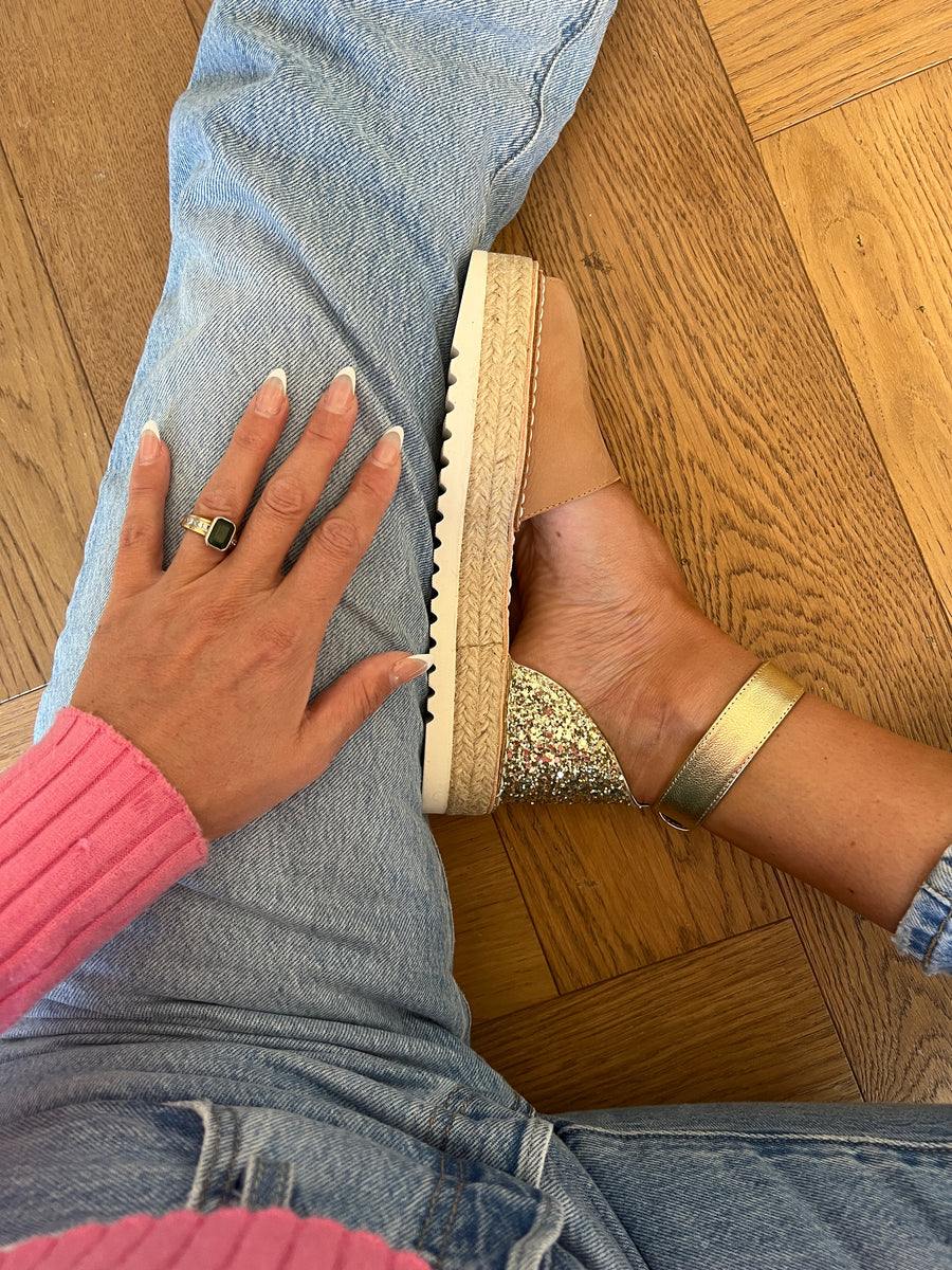 Caramel Candy Espadrille no