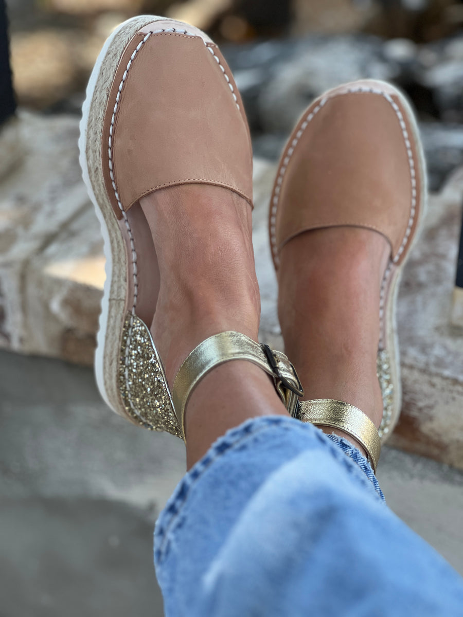Caramel Candy Espadrille no