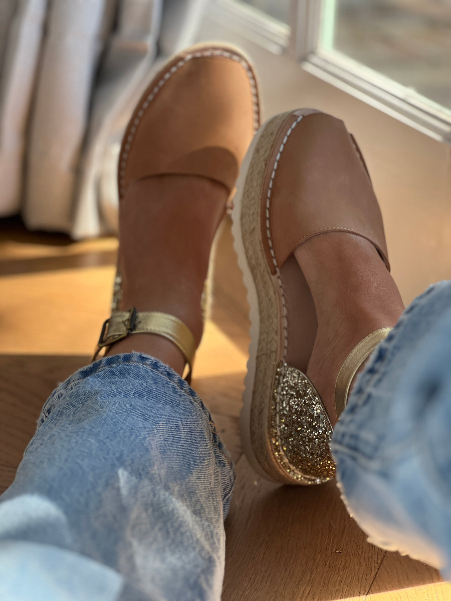 Caramel Candy Espadrille no