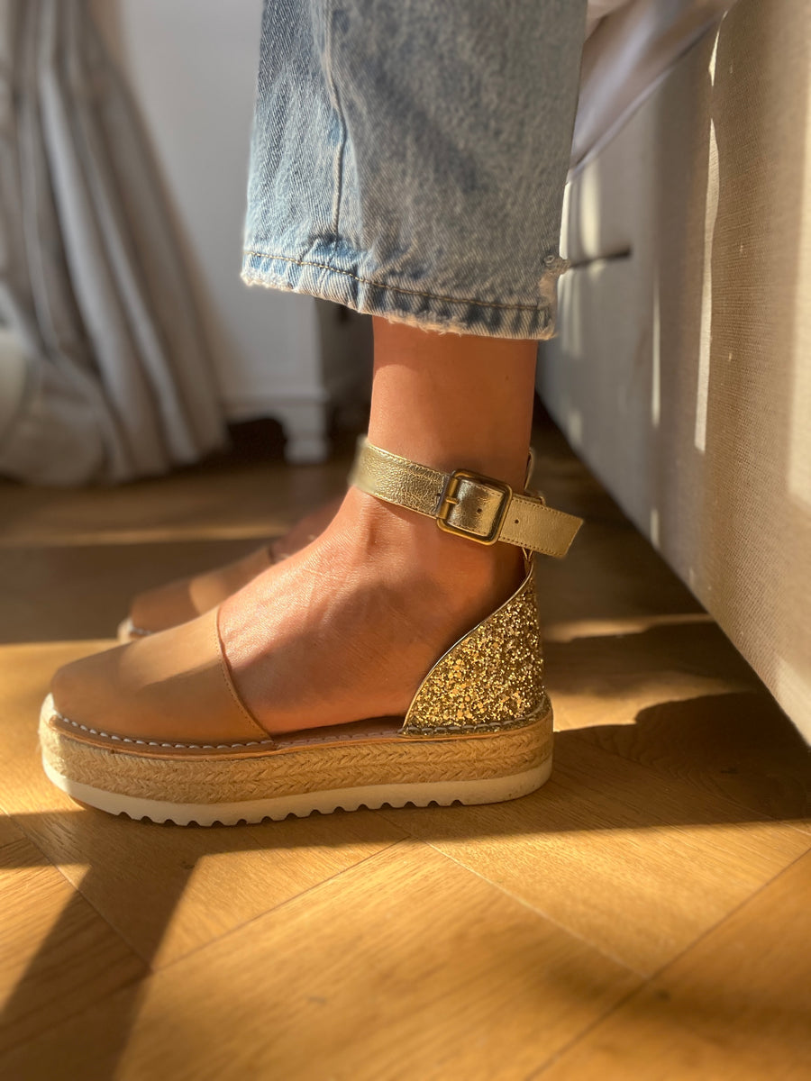 Caramel Candy Espadrille no