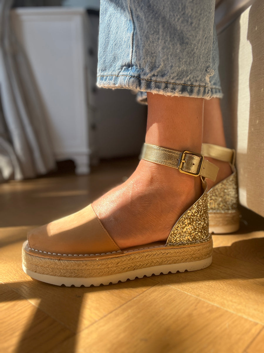 Caramel Candy Espadrille no