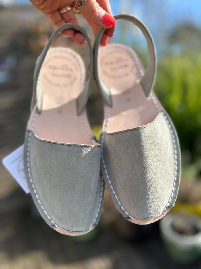 Dusky Khaki Green Avarcas - Palmaira Sandals AustraliaBasic Flat