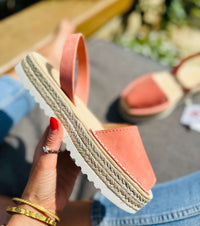 Peachy Lowform Espadrilles - Palmaira Sandals AustraliaLowform