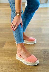 Peachy Lowform Espadrilles - Palmaira Sandals AustraliaLowform