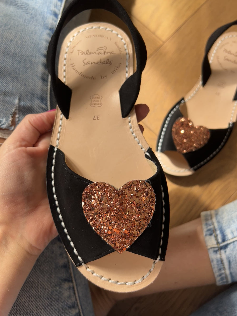 Rose Heart Peep Toe