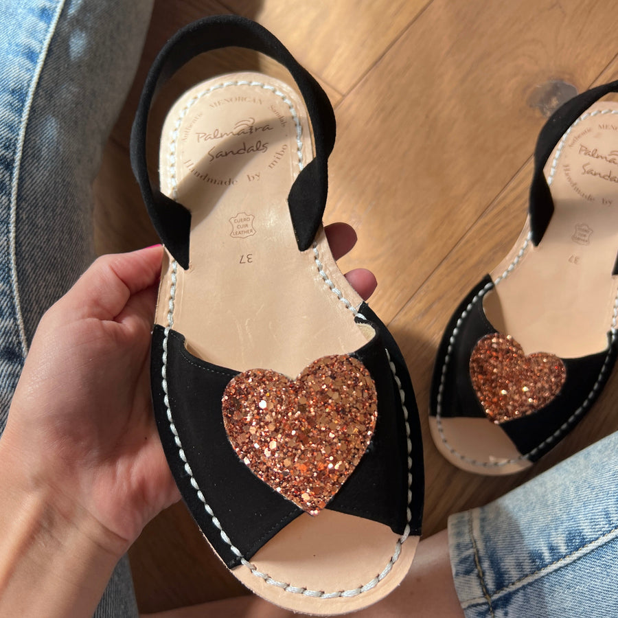 Rose Heart Peep Toe