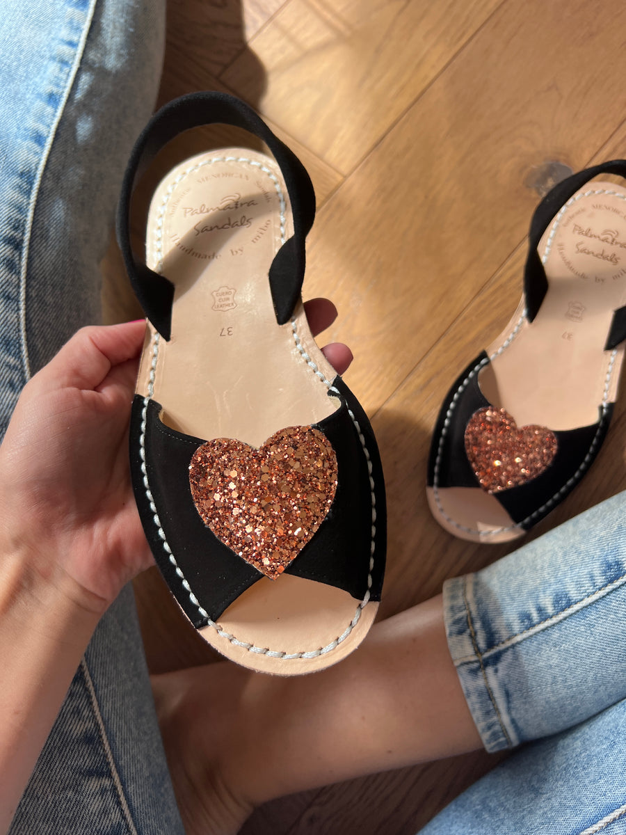 Rose Heart Peep Toe