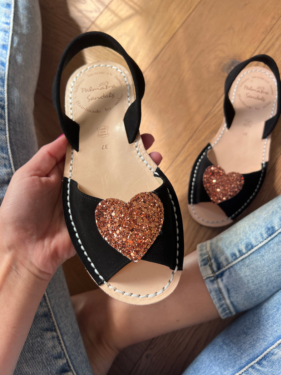 Rose Heart Peep Toe