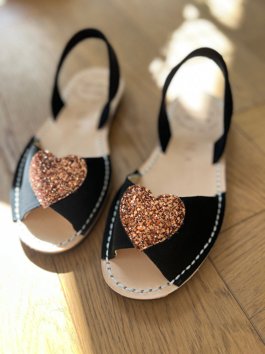 Rose Heart Peep Toe